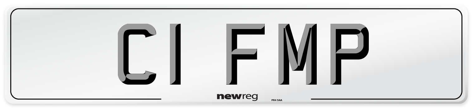 C1 FMP Number Plate from New Reg